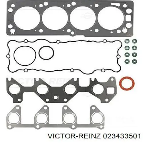 Комплект прокладок двигуна, верхній 023433501 Victor Reinz