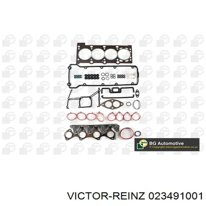 023491001 Victor Reinz комплект прокладок двигуна, верхній