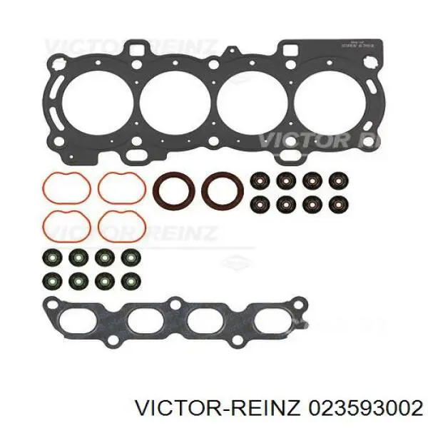 Комплект прокладок двигуна, верхній Victor Reinz 023593002 ціна, від 84.41 USD