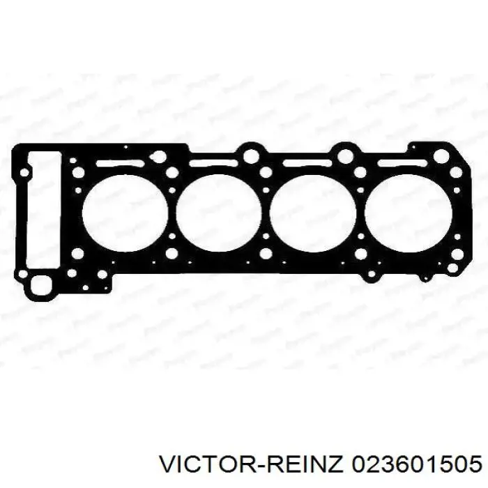 Комплект прокладок двигуна, верхній 23601505 Victor Reinz