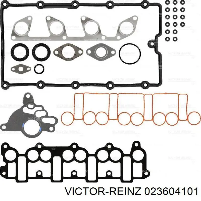 Комплект прокладок двигуна, верхній Victor Reinz 023604101 ціна, від 72.11 USD
