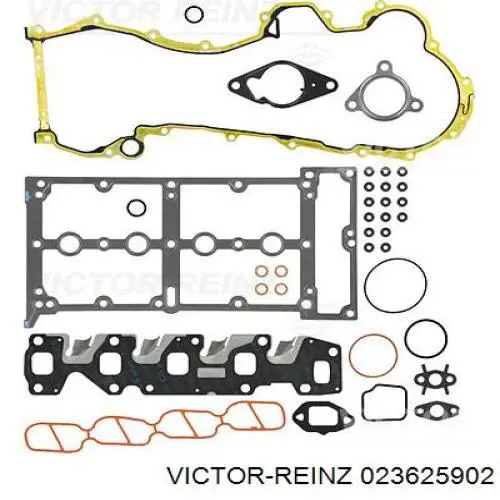 Купити 023625902 Victor Reinz Комплект прокладок двигуна, верхній