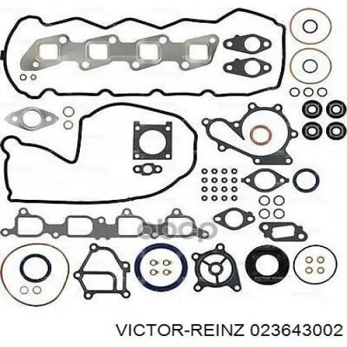 Комплект прокладок двигуна, верхній Victor Reinz 023643002 ціна, від 180.31 USD