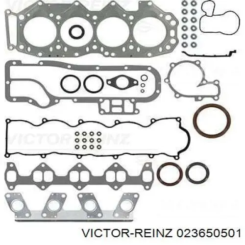 023650501 Victor Reinz комплект прокладок двигуна, верхній
