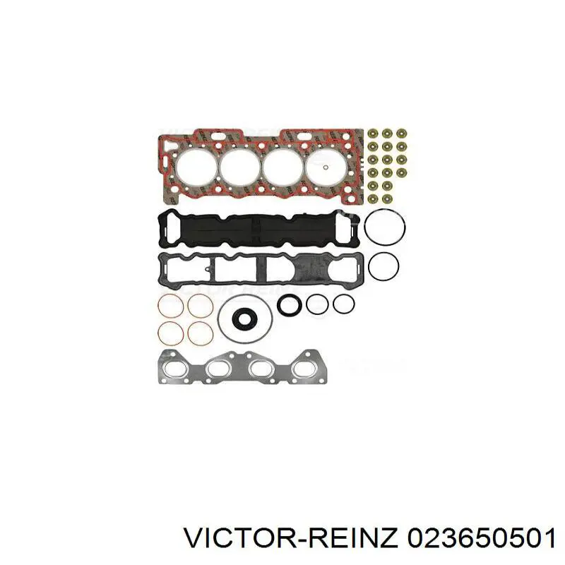 Комплект прокладок двигуна, верхній Victor Reinz 023650501 ціна, від 107.18 USD