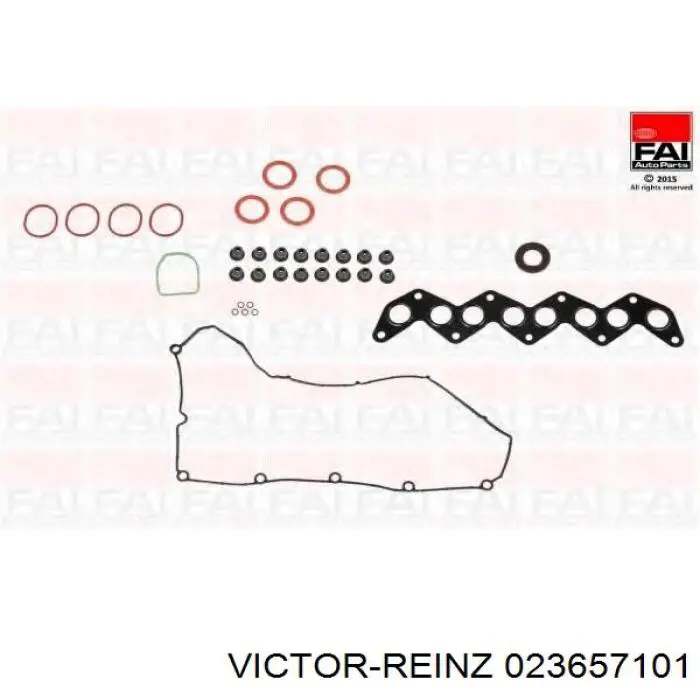 Комплект прокладок двигуна, верхній Victor Reinz 023657101 ціна, від 42.99 USD