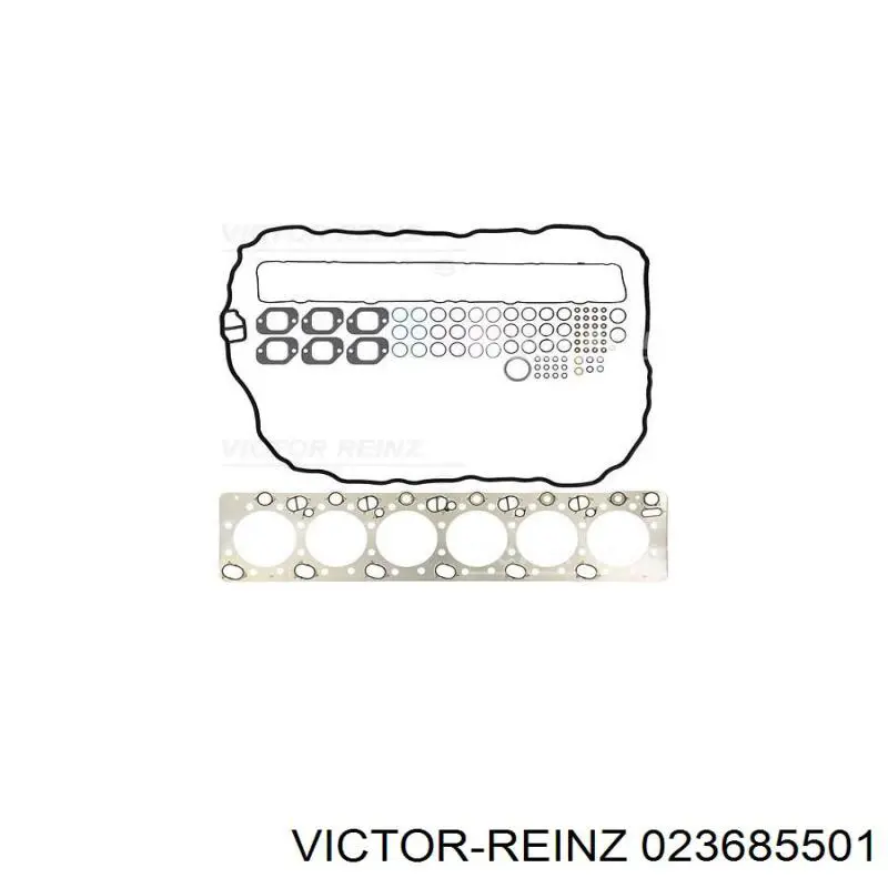 Комплект прокладок двигуна, верхній Victor Reinz 023685501 ціна, від 422.90 USD