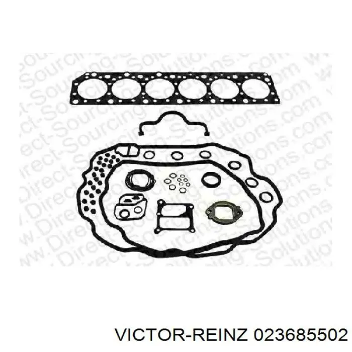 023685502 Victor Reinz Комплект прокладок двигуна, верхній