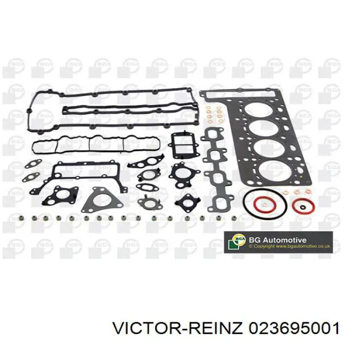023695001 Victor Reinz комплект прокладок двигуна, верхній