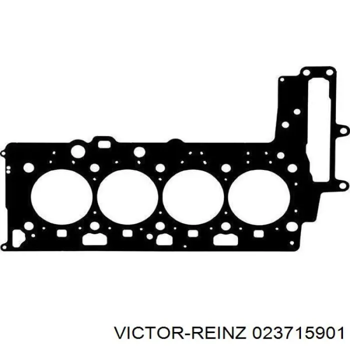 Комплект прокладок двигуна, верхній 23715901 Victor Reinz
