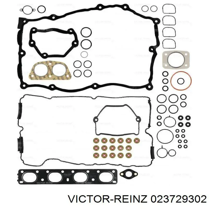 023729302 Victor Reinz Комплект прокладок двигуна, верхній