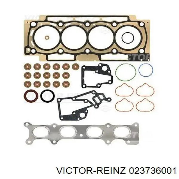 Купити 023736001 Victor Reinz Комплект прокладок двигуна, верхній