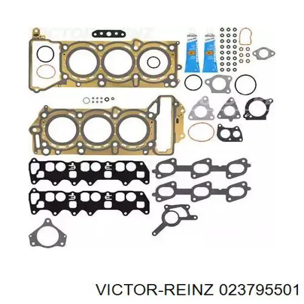 Комплект прокладок двигуна, верхній Victor Reinz 23795501 ціна, від 311.00 USD