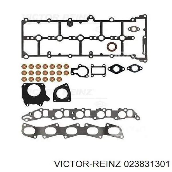 23831301 Victor Reinz комплект прокладок двигуна, верхній