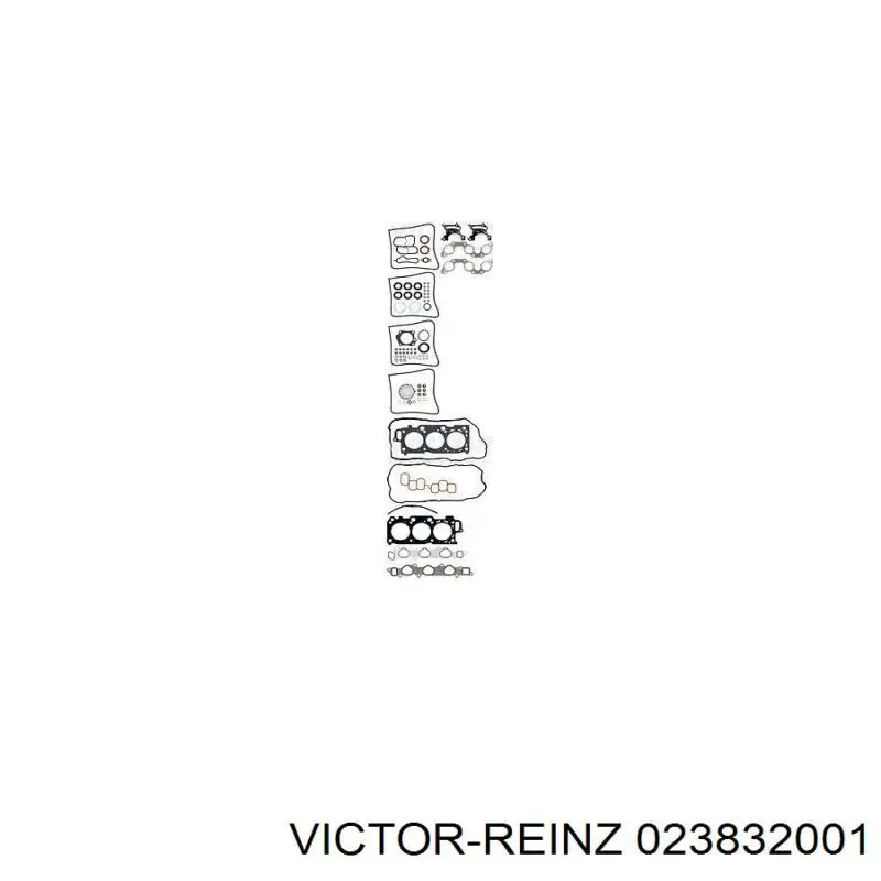 023832001 Victor Reinz комплект прокладок двигуна, верхній