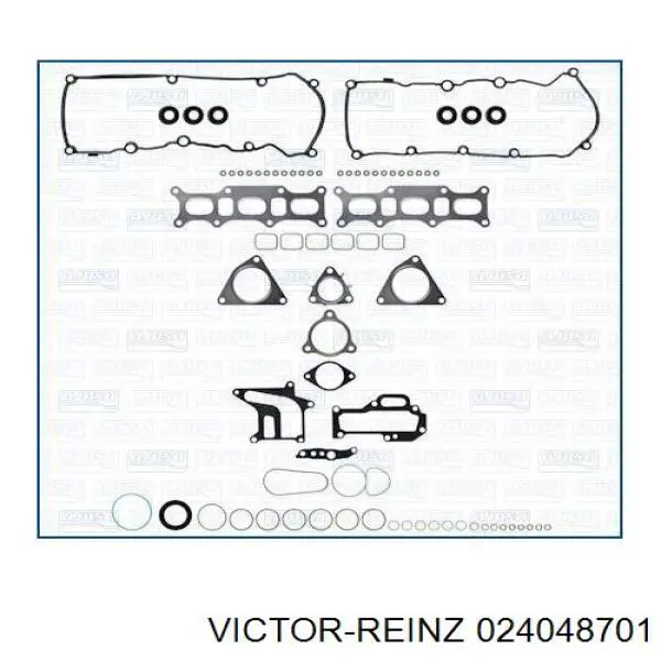 024048701 Victor Reinz комплект прокладок двигуна, верхній