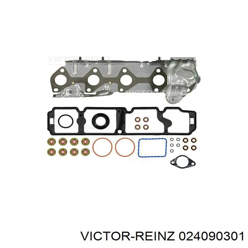 Комплект прокладок двигуна, верхній Victor Reinz 024090301 ціна, від 130.20 USD
