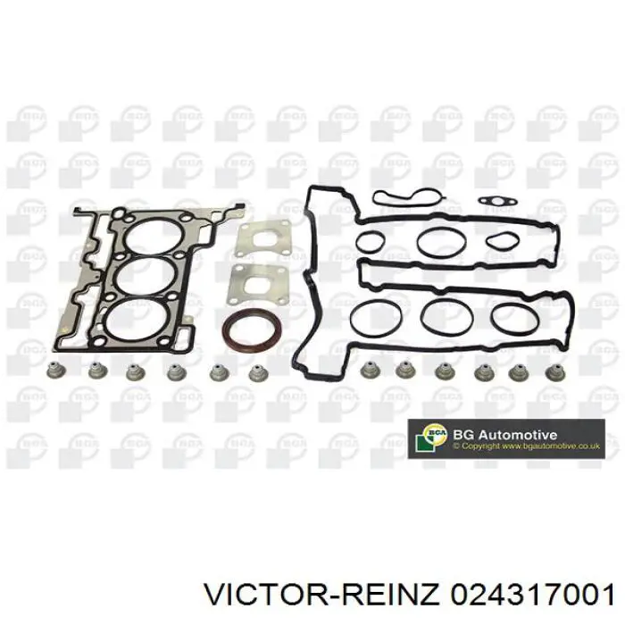 Комплект прокладок двигуна, верхній Victor Reinz 024317001 ціна, від 96.76 USD