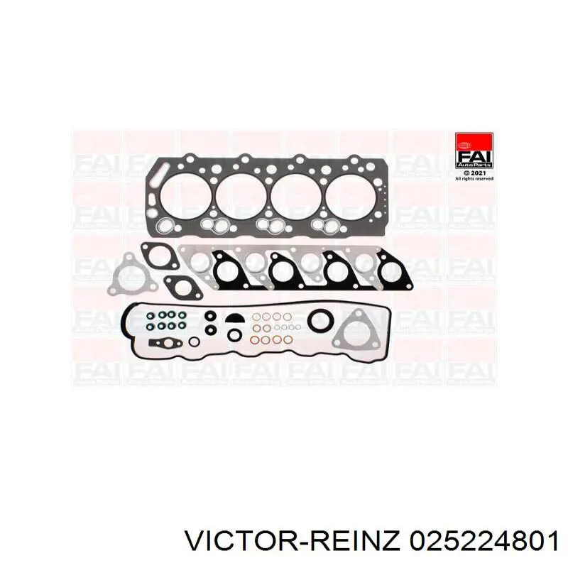 Комплект прокладок двигуна, верхній Victor Reinz 025224801 ціна, від 98.23 USD