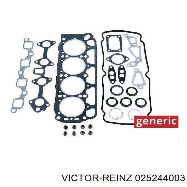 025244003 Victor Reinz комплект прокладок двигуна, верхній