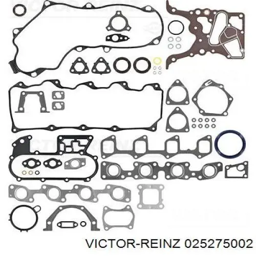 025275002 Victor Reinz комплект прокладок двигуна, верхній