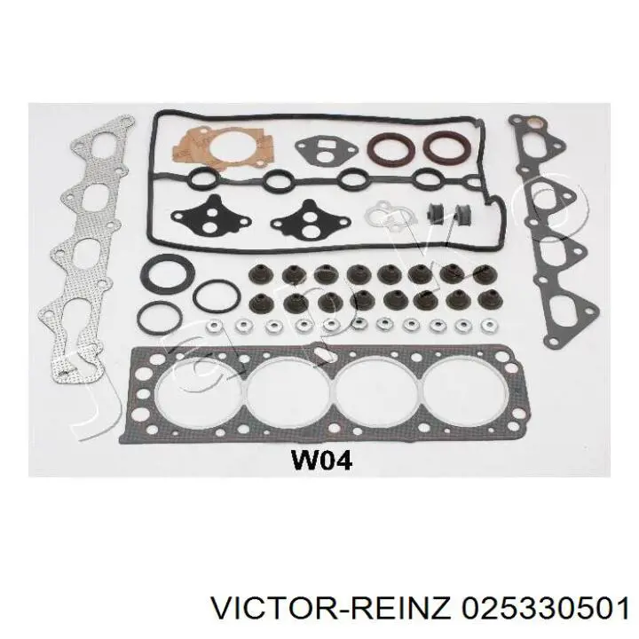 025330501 Victor Reinz комплект прокладок двигуна, верхній