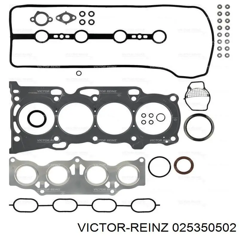 Комплект прокладок двигуна, верхній Victor Reinz 025350502 ціна, від 94.15 USD