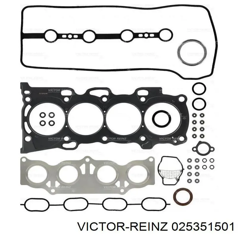 025351501 Victor Reinz комплект прокладок двигуна, верхній