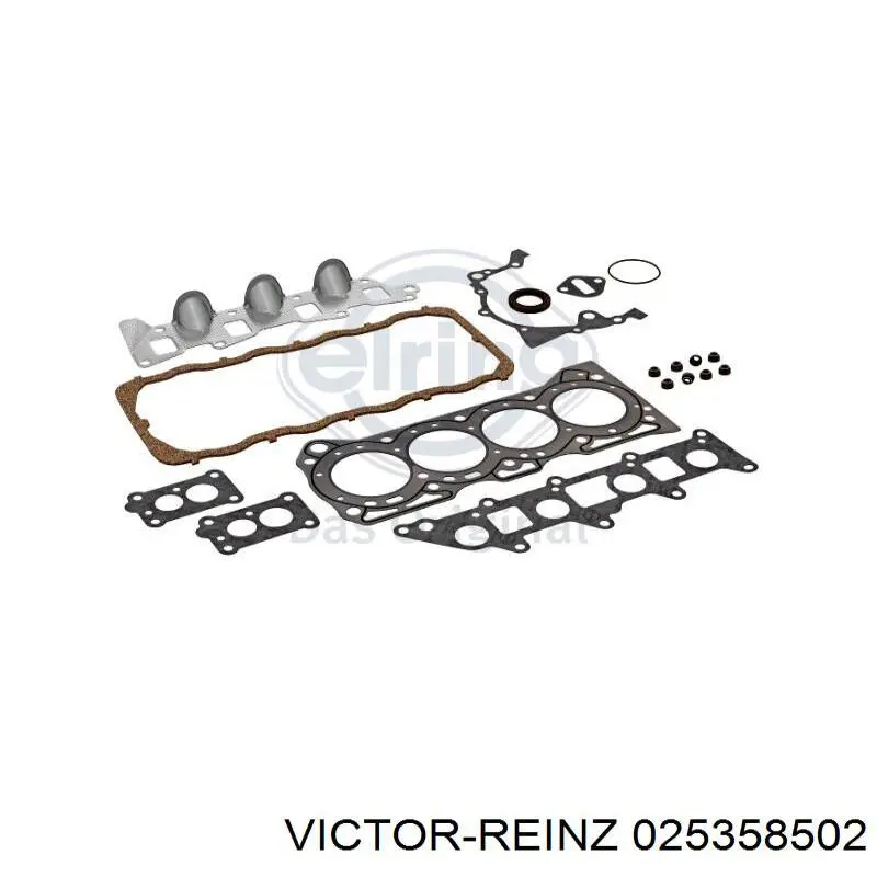 025358502 Victor Reinz комплект прокладок двигуна, верхній