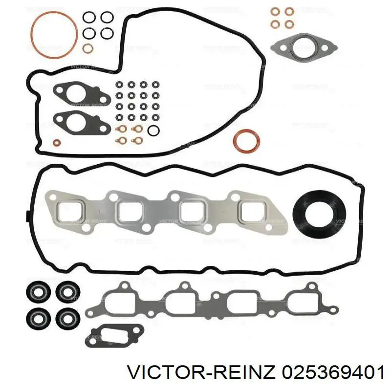 Комплект прокладок двигуна, верхній Victor Reinz 025369401 ціна, від 77.96 USD