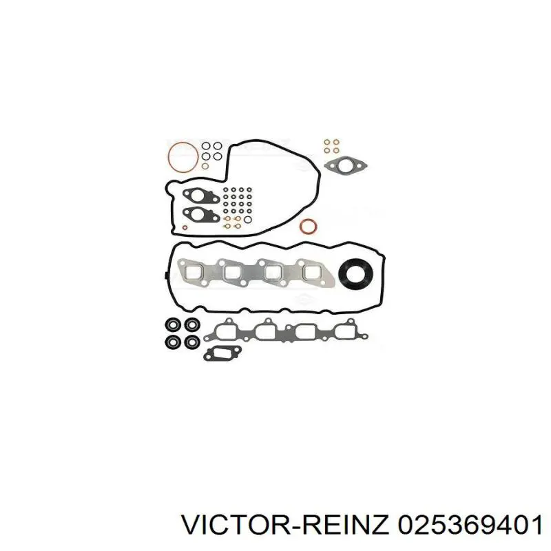 025369401 Victor Reinz Комплект прокладок двигуна, верхній