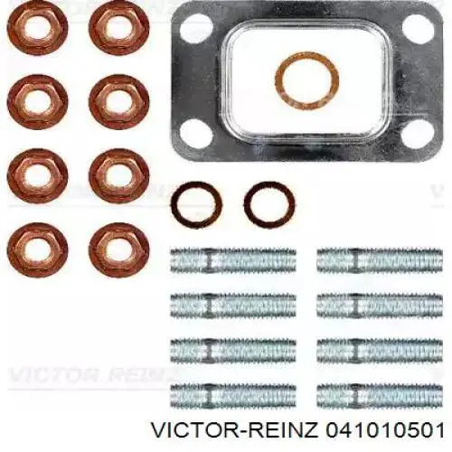 Прокладка турбіни, монтажний комплект Victor Reinz 041010501 ціна, від 20.67 USD