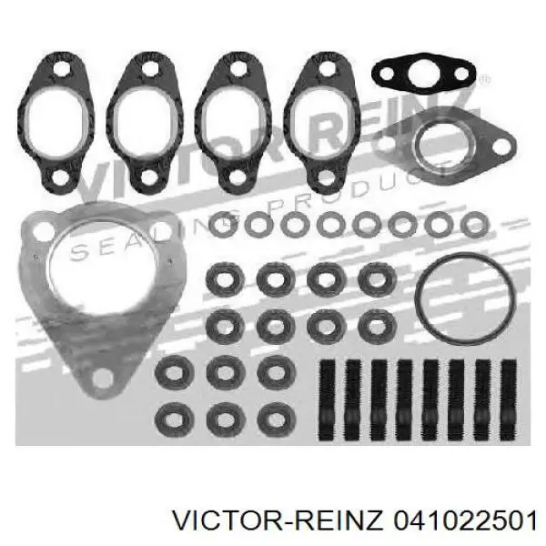 Прокладка турбіни, монтажний комплект Victor Reinz 041022501 ціна, від 38.07 USD