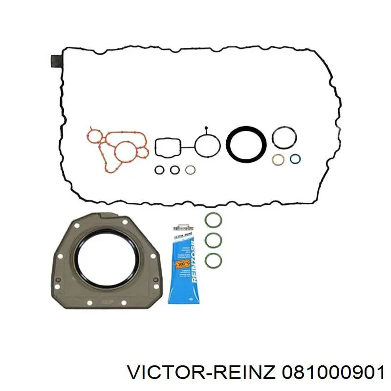 Комплект прокладок двигуна, нижній Victor Reinz 081000901 ціна, від 89.38 USD