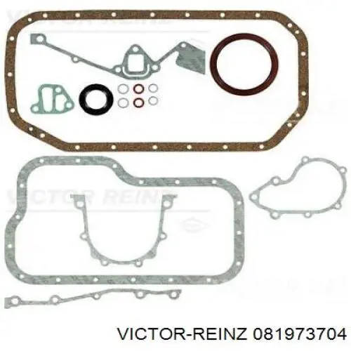 Комплект прокладок двигуна, нижній Victor Reinz 081973704 ціна, від 36.91 USD