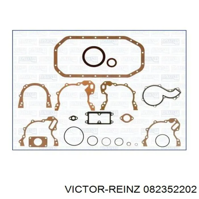 Купити 082352202 Victor Reinz Комплект прокладок двигуна, нижній