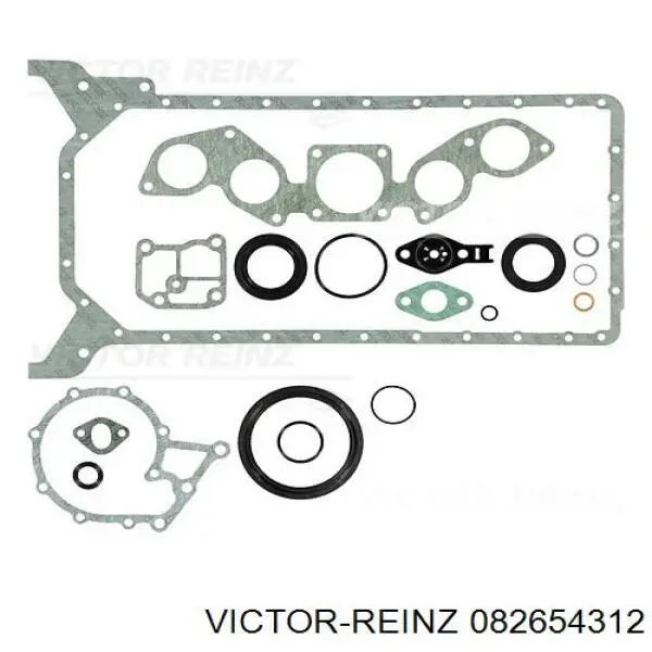 Комплект прокладок двигуна, нижній Victor Reinz 082654312 ціна, від 50.91 USD