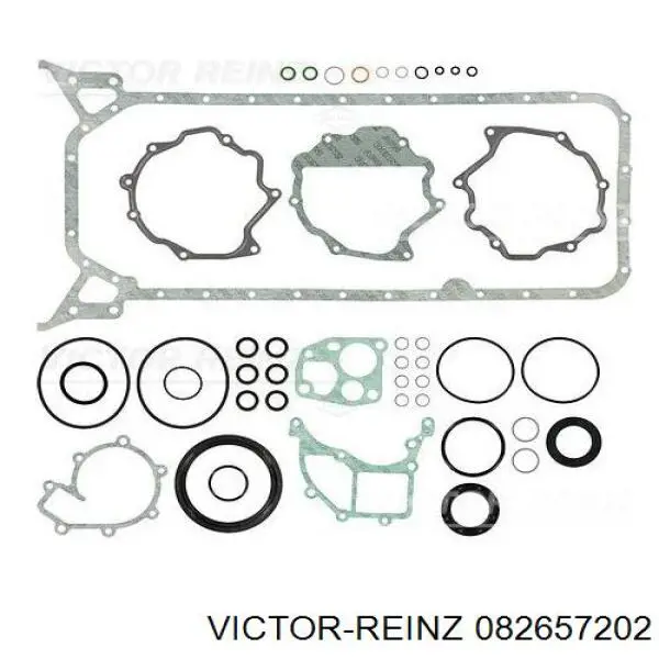 082657202 Victor Reinz комплект прокладок двигуна, нижній