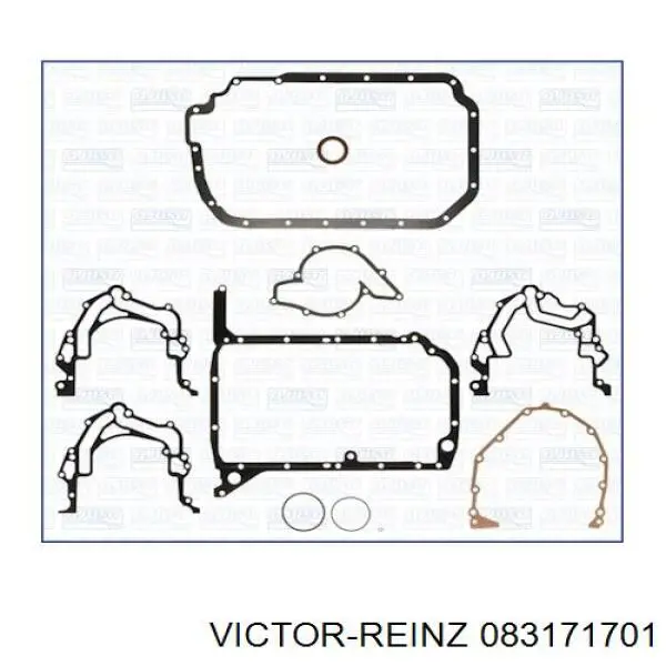 Комплект прокладок двигуна, нижній 083171701 Victor Reinz