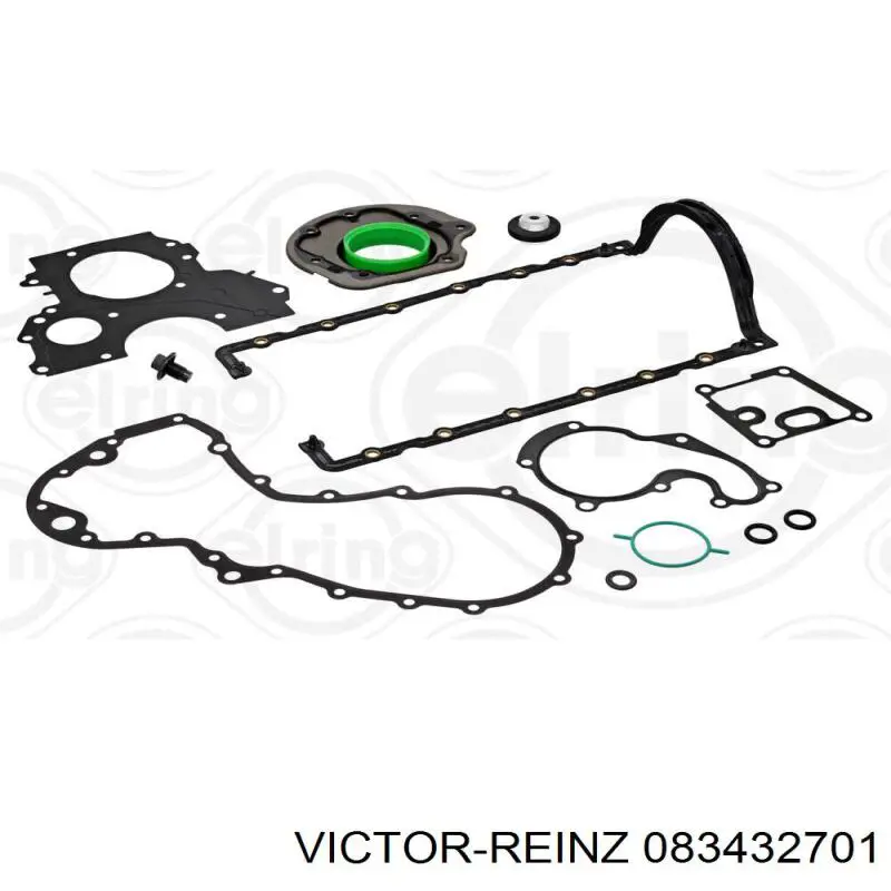 Комплект прокладок двигуна, нижній Victor Reinz 083432701 ціна, від 105.12 USD