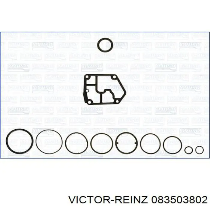 083503802 Victor Reinz комплект прокладок двигуна, нижній