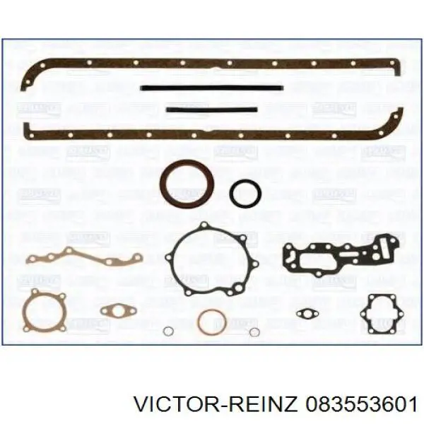 083553601 Victor Reinz комплект прокладок двигуна, нижній