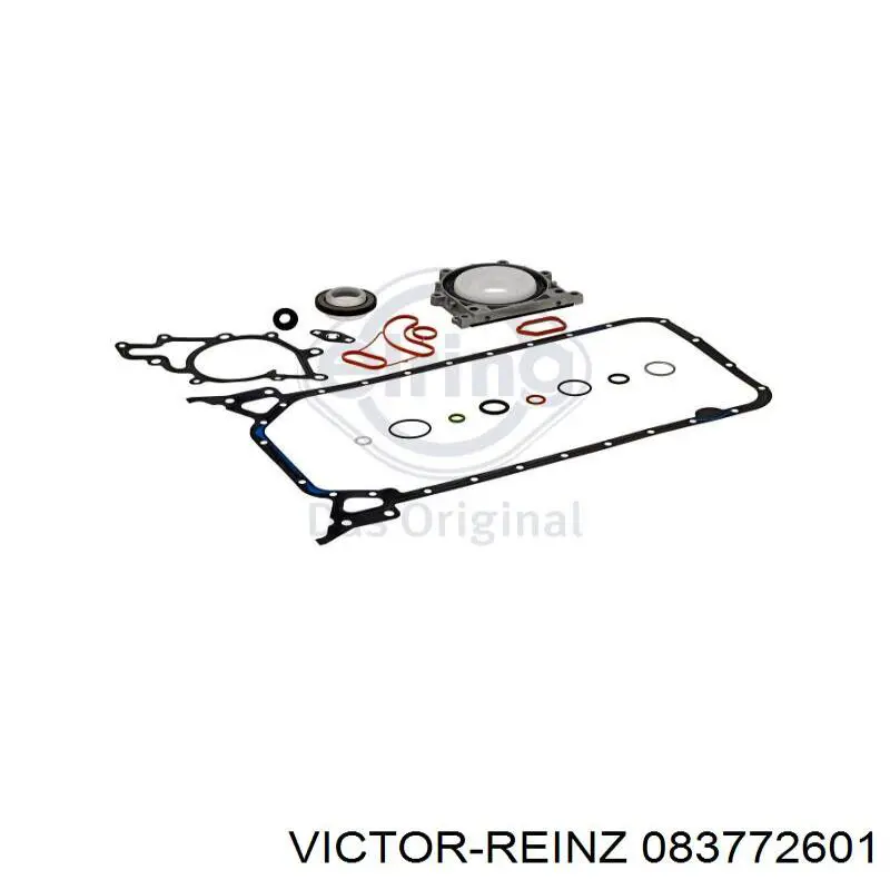 Комплект прокладок двигуна, нижній Victor Reinz 083772601 ціна, від 75.93 USD