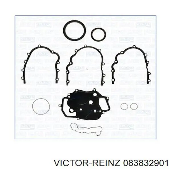 Комплект прокладок двигуна, нижній Victor Reinz 083832901 ціна, від 78.16 USD