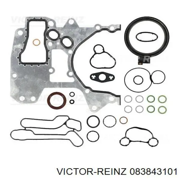 083843101 Victor Reinz комплект прокладок двигуна, нижній