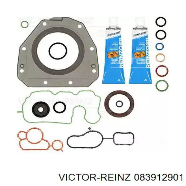 Комплект прокладок двигуна, нижній Victor Reinz 083912901 ціна, від 117.63 USD