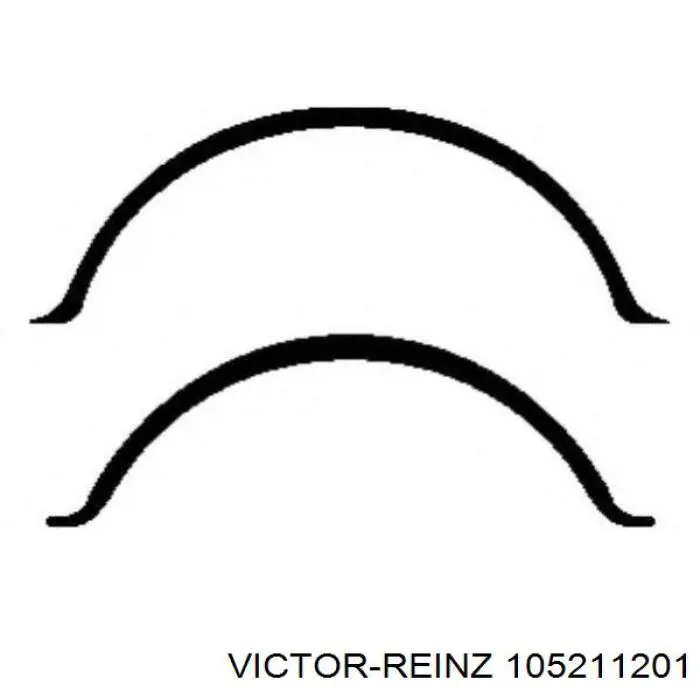 Прокладка піддону картера двигуна Victor Reinz 105211201 ціна, від 5.17 USD