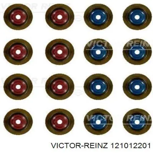 121012201 Victor Reinz сальник клапана (маслознімний, впуск/випуск, комплект на мотор)