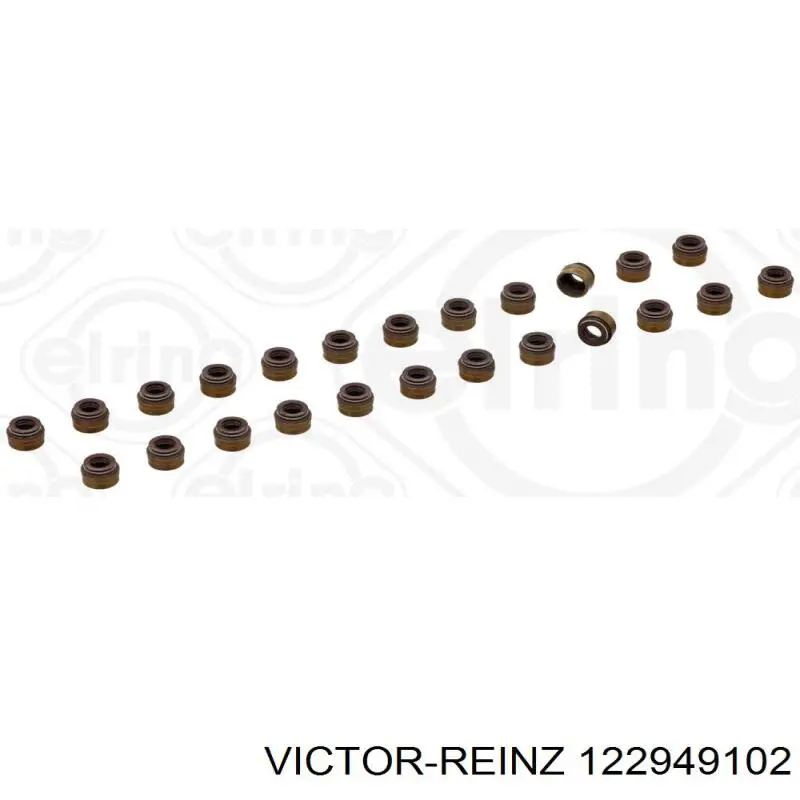 122949102 Victor Reinz сальник клапана (маслознімний, впуск/випуск, комплект на мотор)