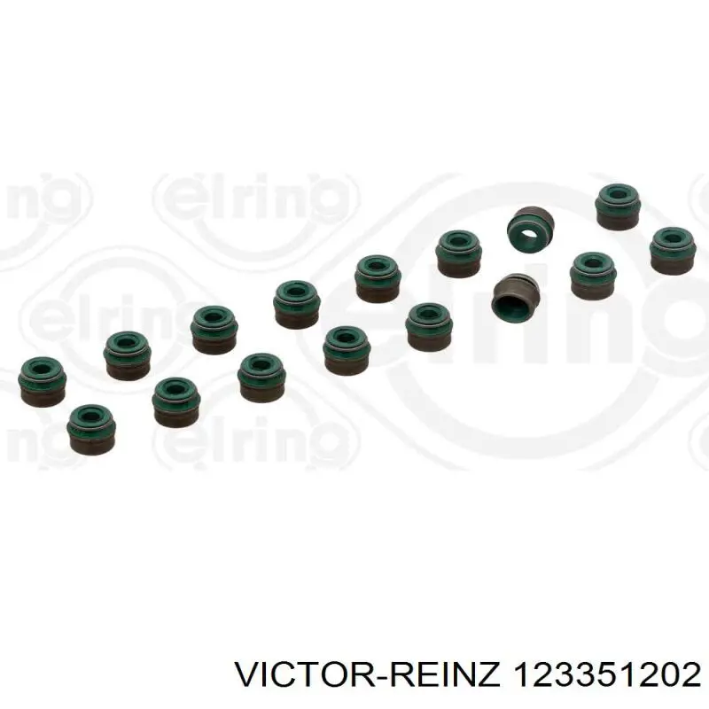 123351202 Victor Reinz сальник клапана (маслознімний, впуск/випуск, комплект на мотор)